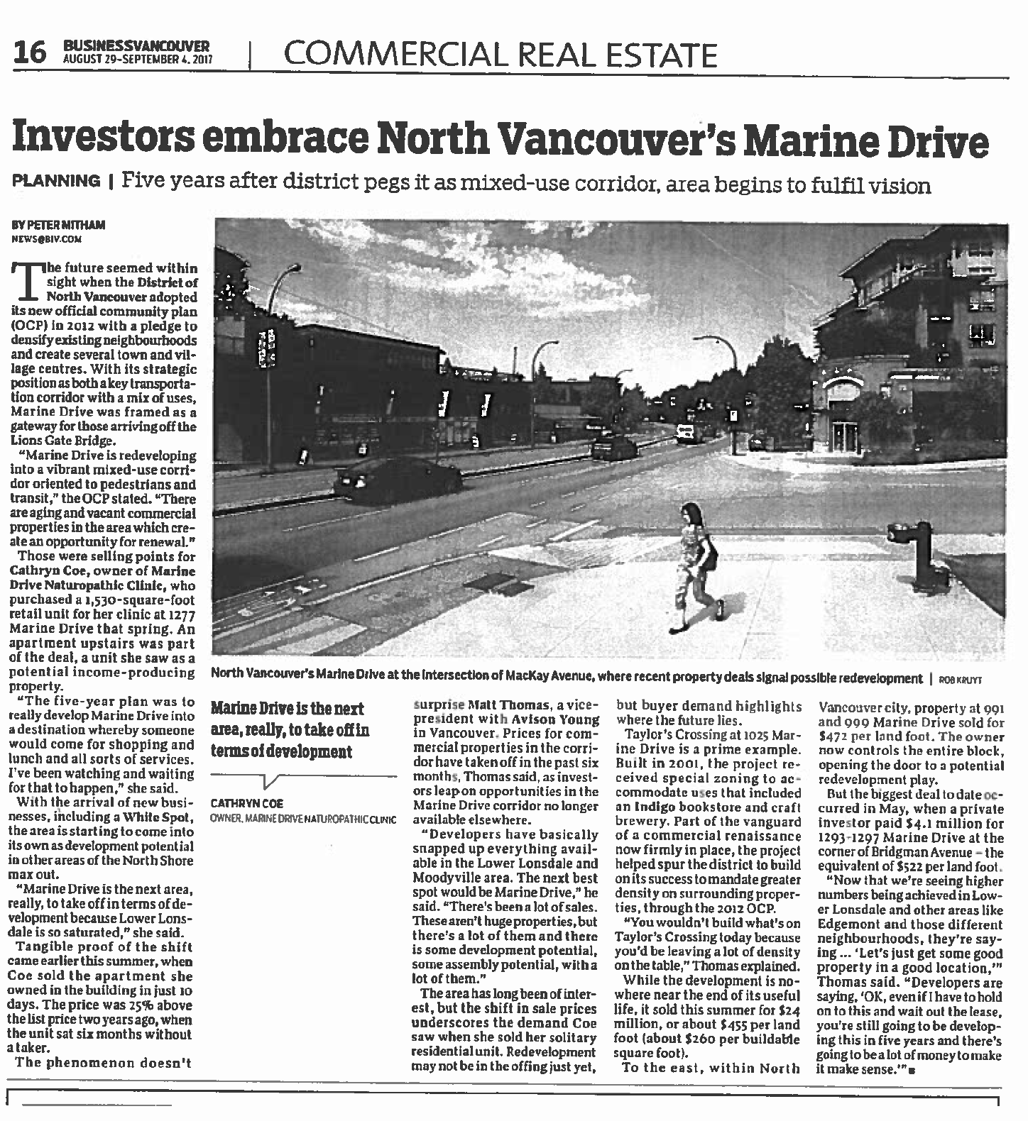 North Vancouver property hot spot_Marine Drive
